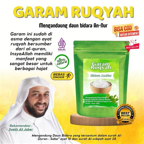 Jual Garam Ruqyah Bidara Siap Pakai Penangkal Sihir Dan Gangguan Jin