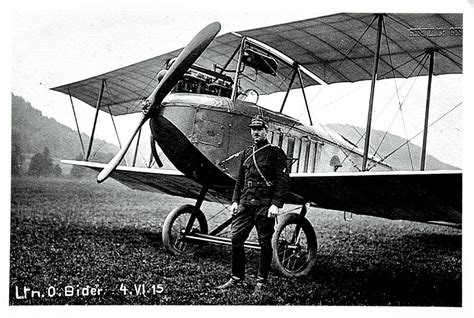 Oskar Bider Mit Seinem Flugzeug Kaufen Auf Ricardo