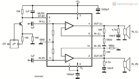 Tda7269a datasheet на русском