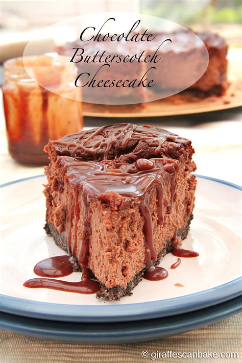Chocolate Butterscotch Cheesecake