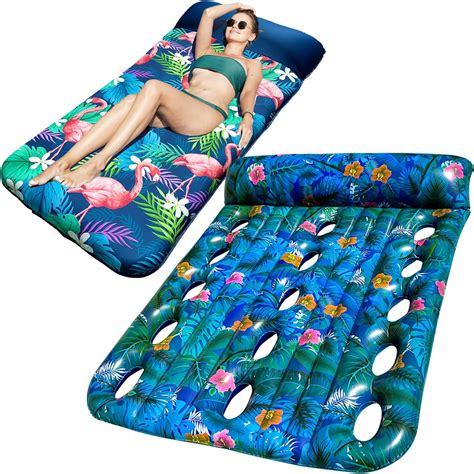 Finduwill 2pack Oversized Pool Floats Adults 72 Extra