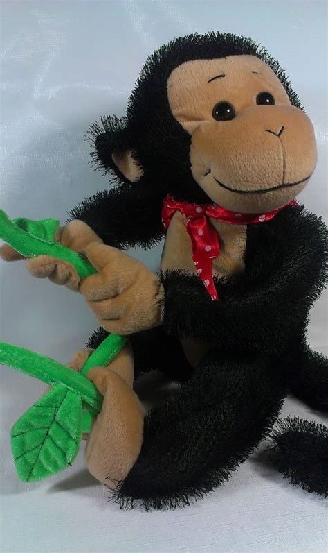 Peek A Boo Toys Monkey On Vine Plush Soft Stuffed Chimp Ape Tag 18