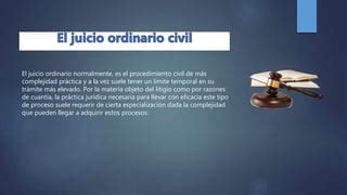 Proceso Civil Ordinario Ppt