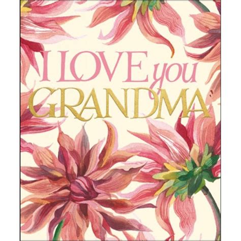 Emma Bridgewater I Love You Grandma Card Paper Tiger