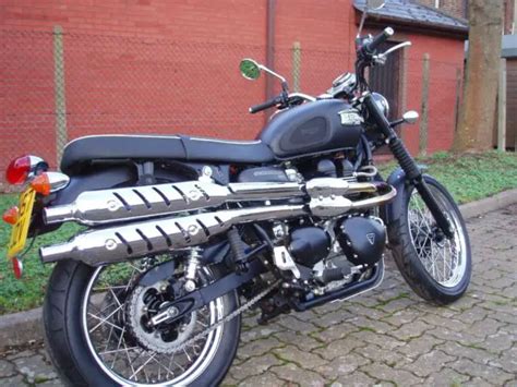2008 57 Triumph Scrambler Bonneville 900 900cc Naked Black