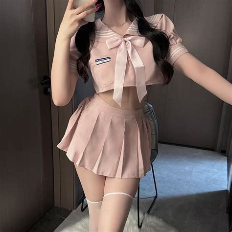 Jual Lingerie Sexy Qx Japanese Student Cosplay Pakaian Dalam Seksi Kostum Murid Wanita