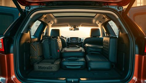 ford edge luggage capacity space explained