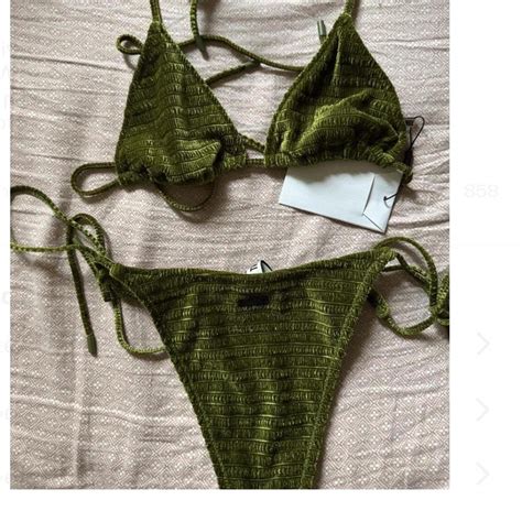 Repop Triangl Bikini New With Tags Top Medium Depop