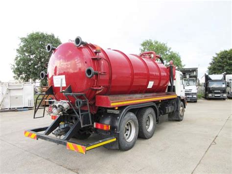 Hopdeals REF 59 2003 ERF 3000 Gallon Vacuum Tanker For Sal