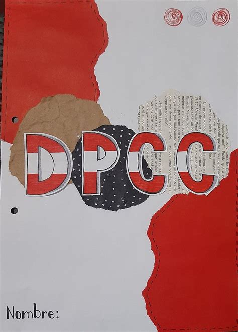 Portada Para Cuaderno Caratula Para El Curso De DPCC Aesthetic