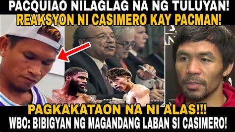 Wbo Good News Kay Casimero Manny Pacquiao Tuluyan Ng Nilaglag Ng