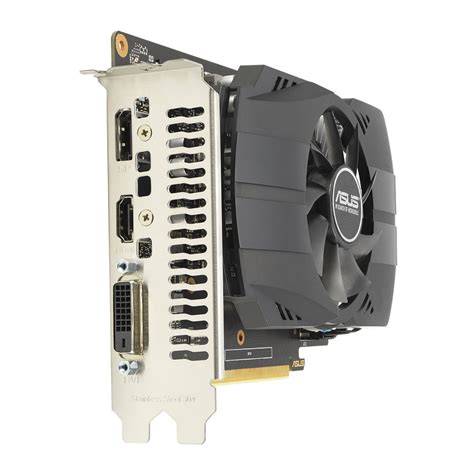 ASUS Phoenix GeForce GTX 1650 PH GTX1650 O4GD6 P EVO 4GB GDDR6 128Bit ...