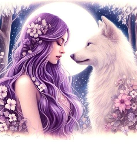 Pin by Лариса Мендык on Мистический мир волчицы in 2024 | Heaven art ...