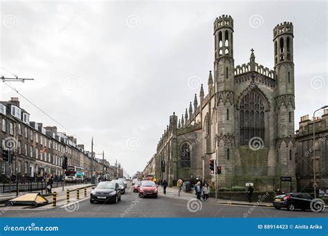 St Paul`s And St George`s Church In Edinburgh Uk Editorial Stock Photo