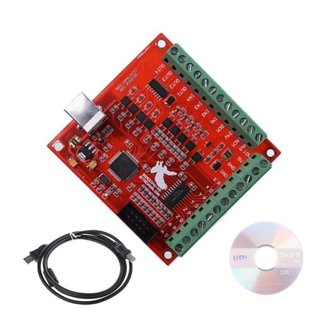 USB MACH3 100Khz Breakout Board 4 Axis Interface Driver Motion