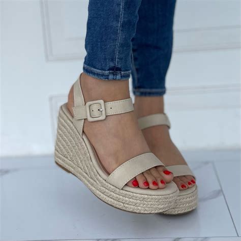 Nude Wedge Sandals Nude Wedges Wedge Sandals Pink Espadrilles