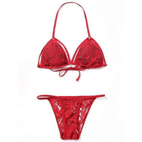 Jual Bra Sexy Lingerie Bra Gstring Set Bikini Renda Transparan Thong B Di Seller Baebe Shop