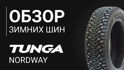 ОБЗОР ЗИМНЕЙ ШИНЫ Tunga Nordway | REZINA.CC Tunga Nordway - YouTube
