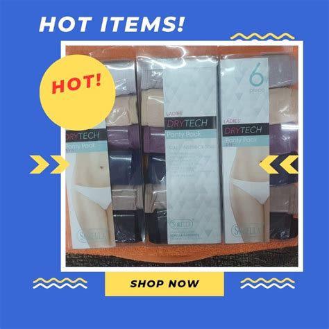 6in1 Panty Pack By Sorella Bikini Shopee Philippines