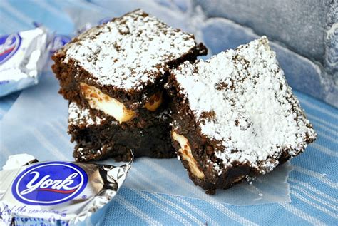 York Peppermint Patty Brownies
