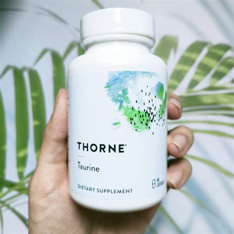 ทอรีน Taurine 500 mg 90 Capsules (Thorne Research®) | Shopee Thailand