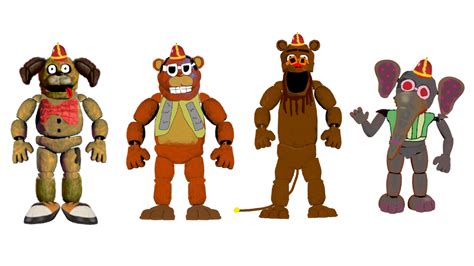 Fnaf Styled Banana Splits By Vincentmarucut10292 On Deviantart