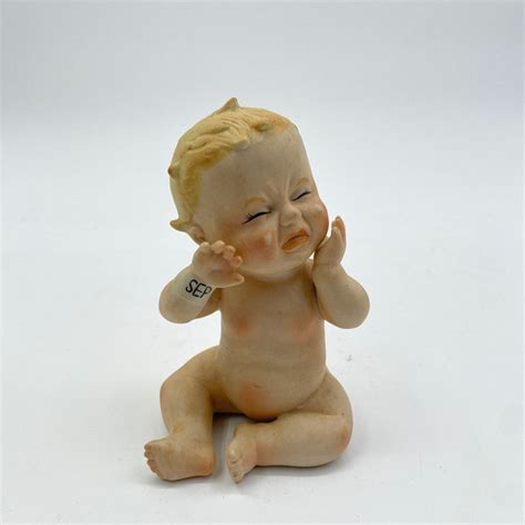 Japan Baby Crying Figurine Etsy