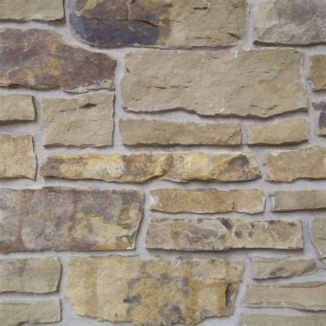 Heritage Real Ledgestone Thin Veneer Exterior And Garage Quarry Mill