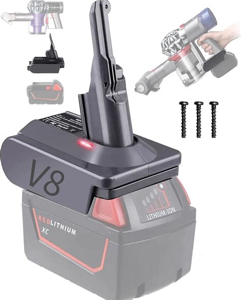 Makbos For Milwaukee To For Dyson V8 Battery Adapter