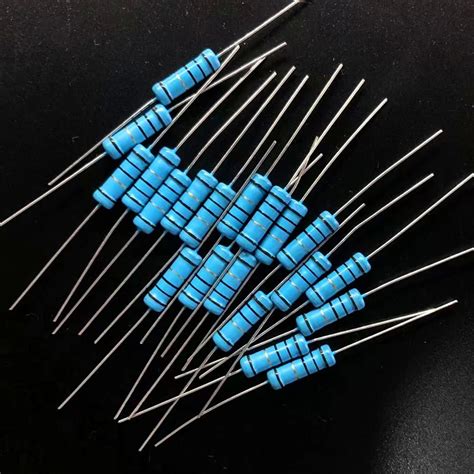 20pcs 2W Metal Film Resistor 2W 1 0R 2 2M 0 2 2 10 100 120 150 220 270