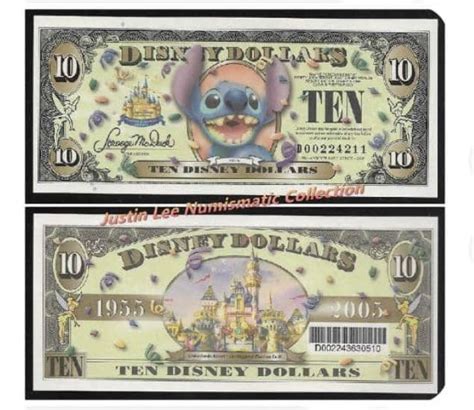 🎰 2005 Lilo And Stitch Disney Dollar Disney 50th Anniversary Hobbies