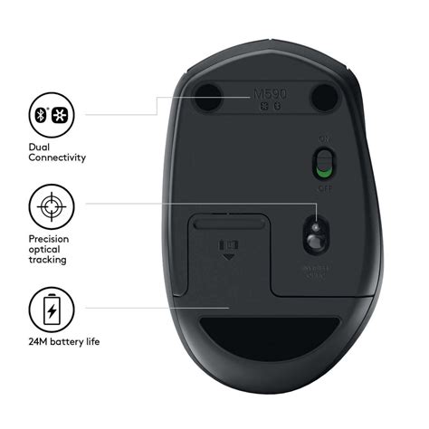 Logitech M590 Multi-Device Silent Wireless | Gear Studio | PC Gaming ...