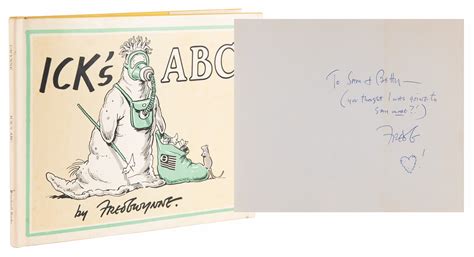 Fred Gwynne Signed Book Ick S Abc Rr Auction