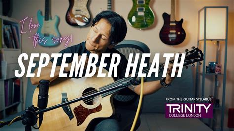 September Heath From Trinity College London Guitar Syllabus Youtube