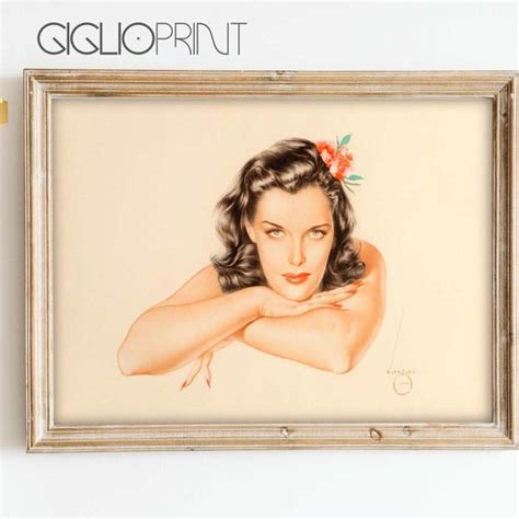 Lesbian Pin Up Girl Etsy