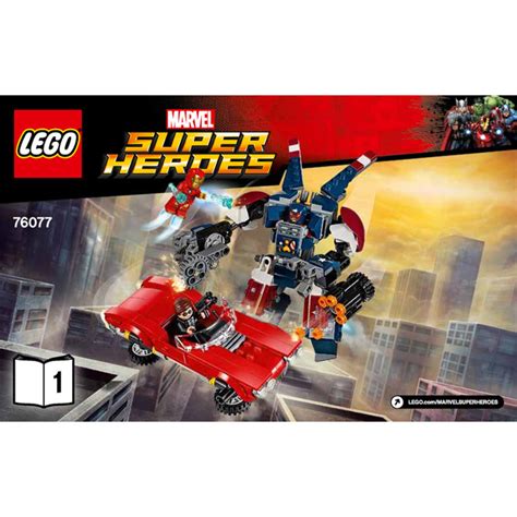LEGO Iron Man: Detroit Steel Strikes Set 76077 Instructions | Brick Owl ...
