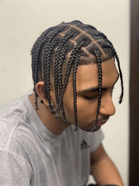 Box Braids Hairstyles 2024 Men Addia Anselma