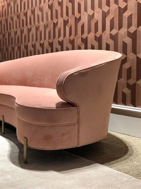 Sofa Pierson Savona Nude Velvet Divine Furniture