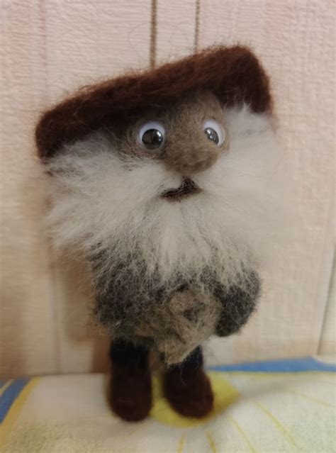 Валяная игрушка - дядюшка Ау