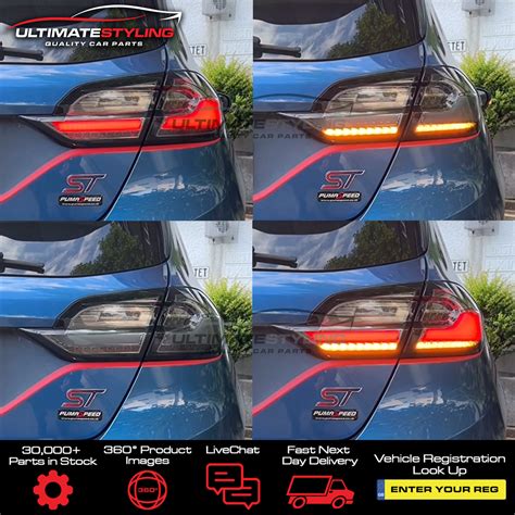 Ford Fiesta Fiesta Active Performance Rear Tail Lights Led Light