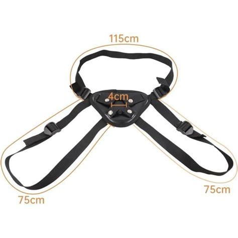 Bondage Strap Dildo Harness Ceinture Réglable Pantalon Érotique Pour Femmes Lesbiennes u