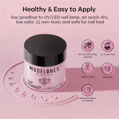 Dip Powder Nail Kit Starter Colors Nude Pink Glitters Acrylic Dipping Powder System Liquid