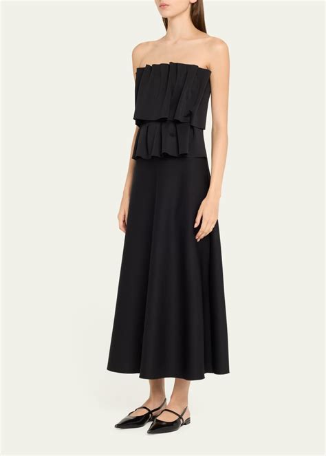 House of Dagmar Sculpted Tube Midi Dress - Bergdorf Goodman