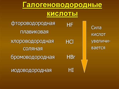 Соединения галогенов - презентация онлайн