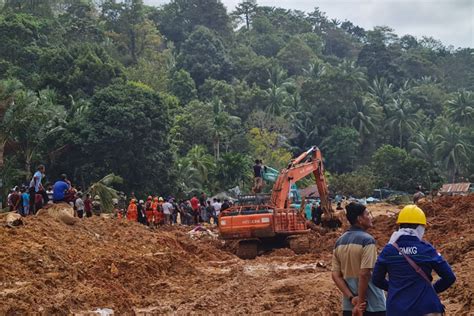 Tanggap Darurat Penanganan Bencana Longsor Di Serasan Natuna