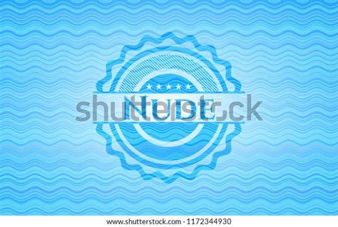 Nude Water Concept Style Badge Stock Vector Royalty Free 1172344930 Shutterstock