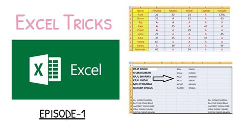 Excel Tricks Daffi Dorthea