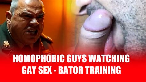Homofobic Guys Watching Gay Sex Bator Training Thisvid