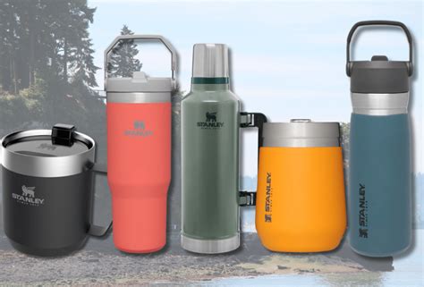 branded stanley bottles reusable premium drinkware