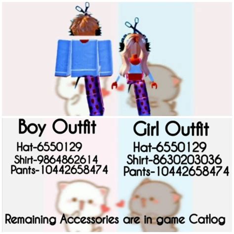 Matching Clothes Couple Matching Outfits Roblox Codes Roblox Roblox